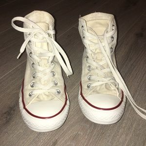 White High Top Converse
